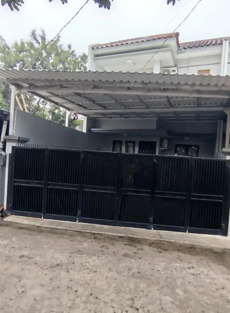 Rumah minimalis,bebas banjir,strategis,2 lantai,jatiwarna,pondok gede