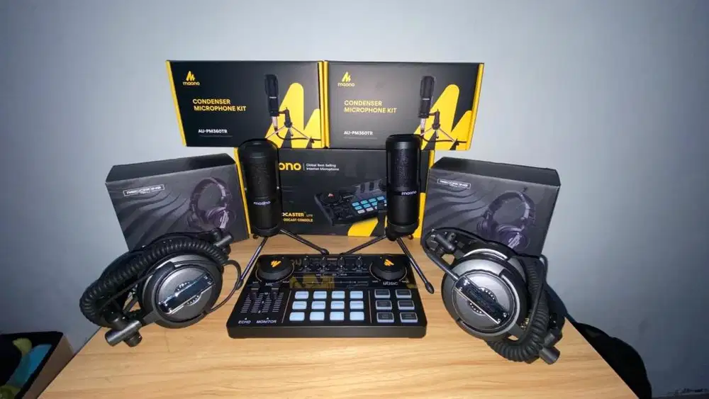 Set Portable Podcast untuk 2 orang