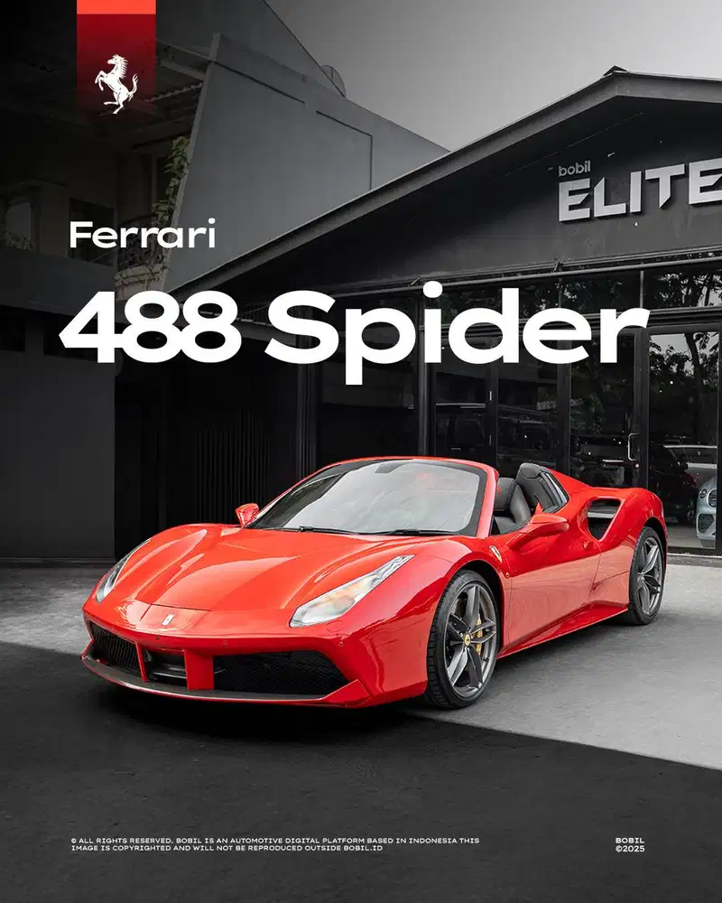 NIK 2019 Ferrari 488 Spider