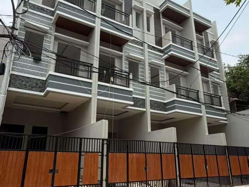 Dijual Rumah 4 Lantai Gelong Barat Tomang Grogol Petamburan, Jakarta Barat