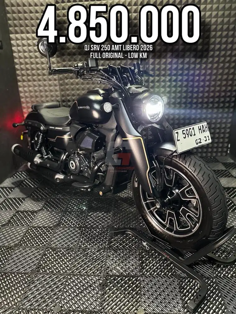 QJ SRV 250 LIBERO ABS AMT 2026 LOW KM 1XXX PERAK LIKE NEW UNIT BRO