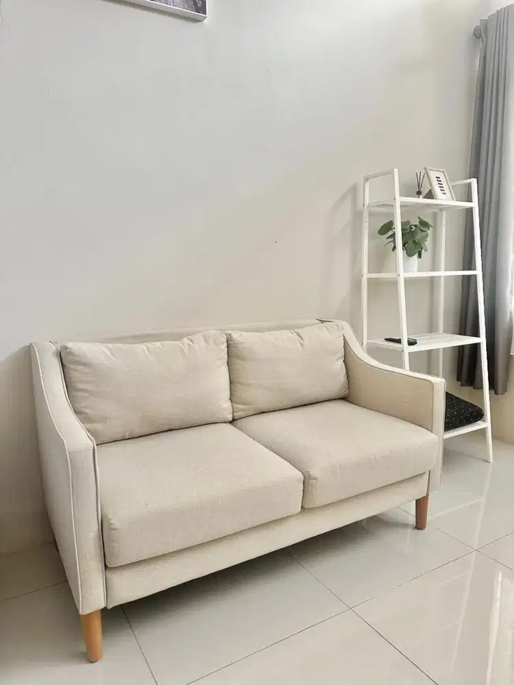 Sofa Minimalis Ruang Tamu Japandi Style (Dekoruma 2 seater)