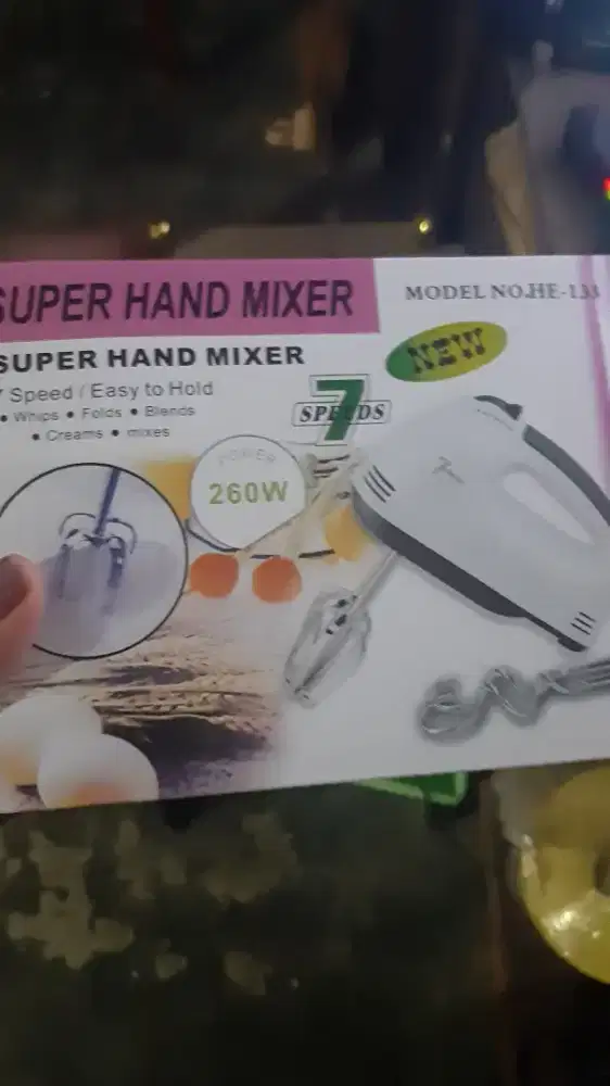 Mixer Baru belum pernah dipakai