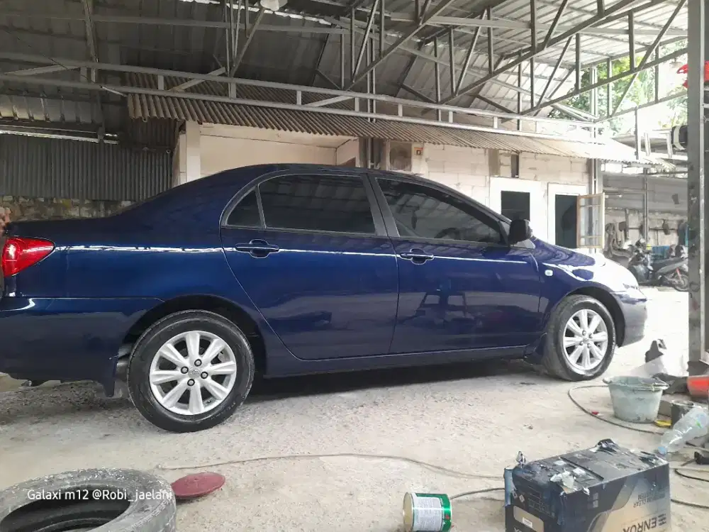 Salon body repair coating