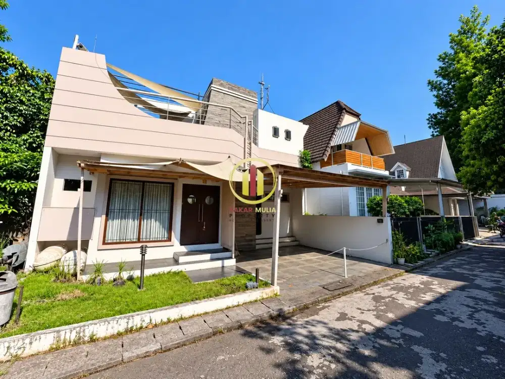 Dijual Rumah Full Furnished 4 Lantai Dalam Cluster Cigadung Bandung
