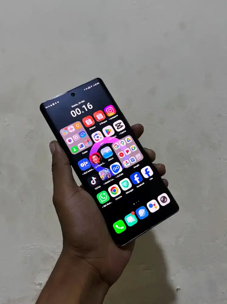Vivo V29 NFC l5G ayar lengkung 4D siap pakai