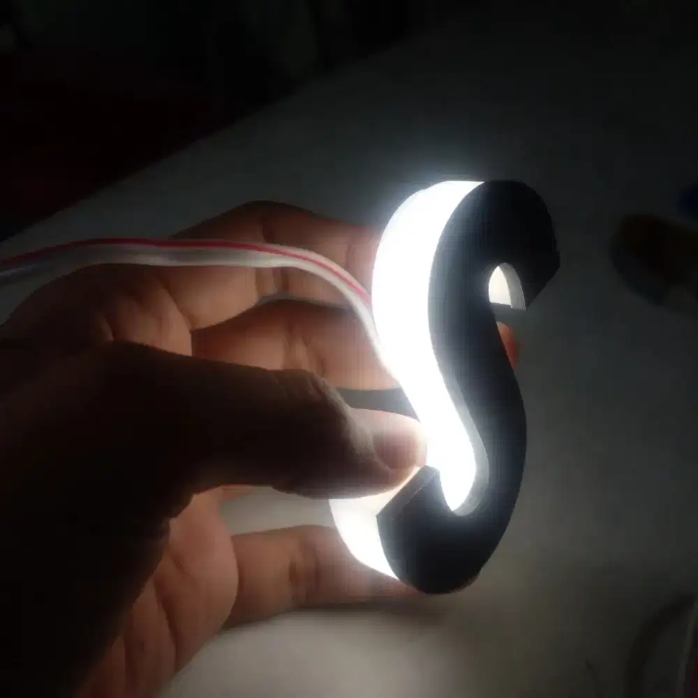 JUAL HURUF TIMBUL AKRILIK 3D LED