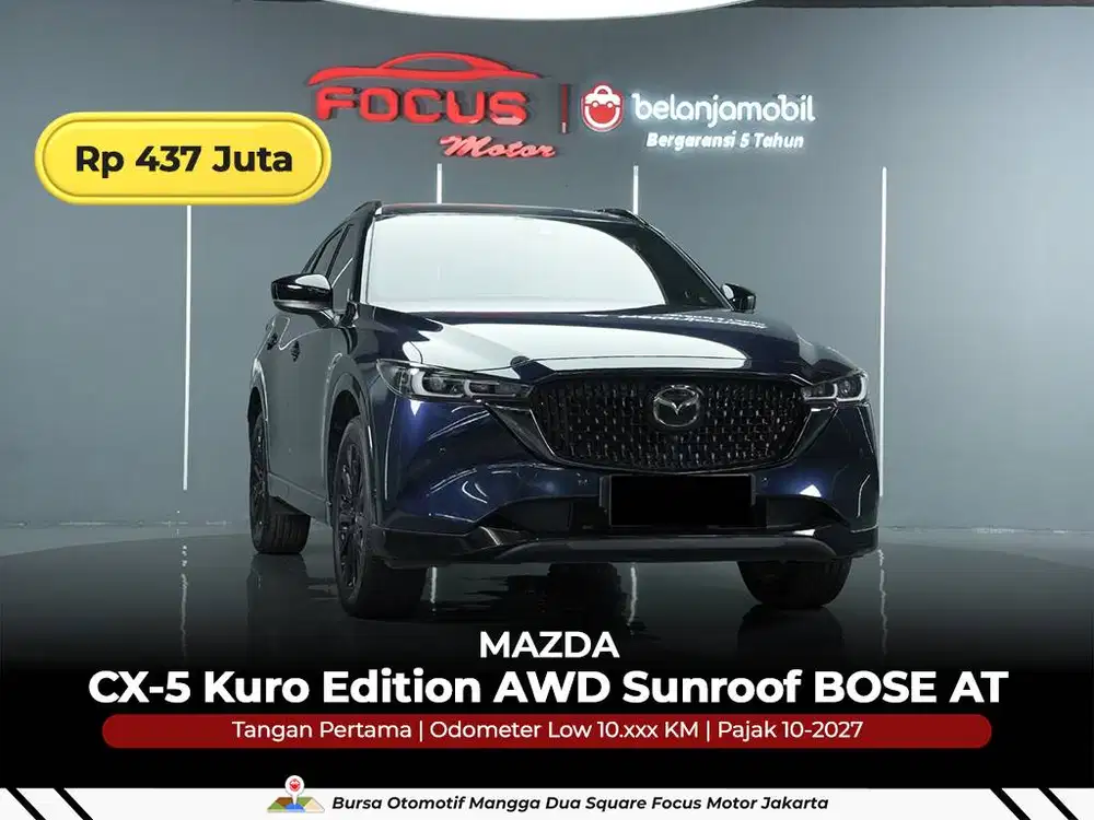 [ GARANSI 5THN AWD KM 10RB ] Mazda CX5 CX 5 CX-5 Kuro 2023/2024/2025