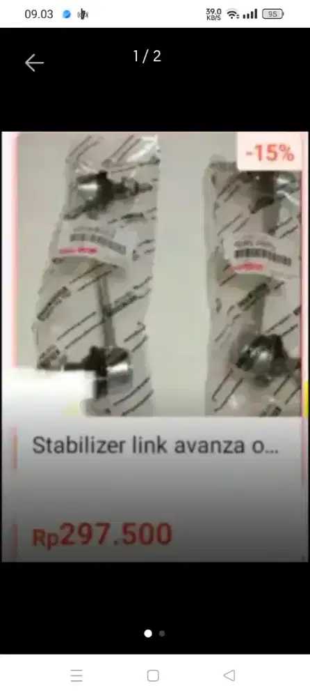 Link stabilizer xania, avanza  2012/2017