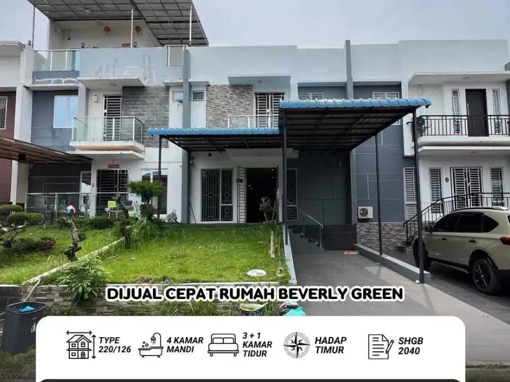 Dijual cepat‼
Rumah BEVERLY GREEN - Batam Center