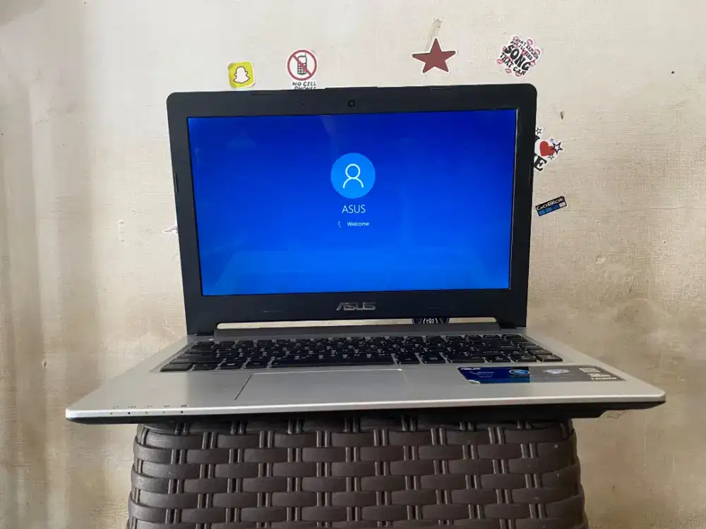 JUAL LAPTOP ASUS K46CA INTEL CORE I3-3217U RAM4GB HDD500GB WIN10 0RI B