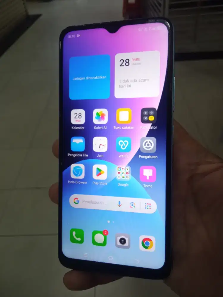 Itel infinix A70 ram 8=5+3/128 kondisi normal