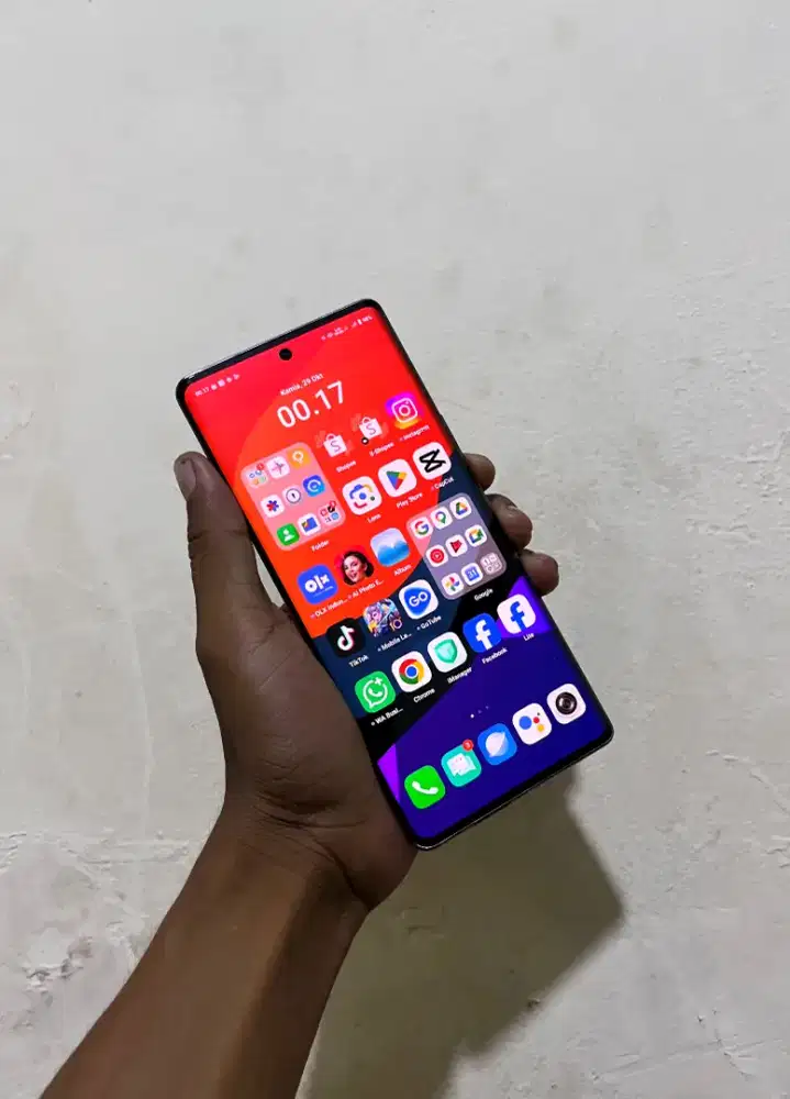 Vivo V29 NFC l5G ayar lengkung 4D siap pakai