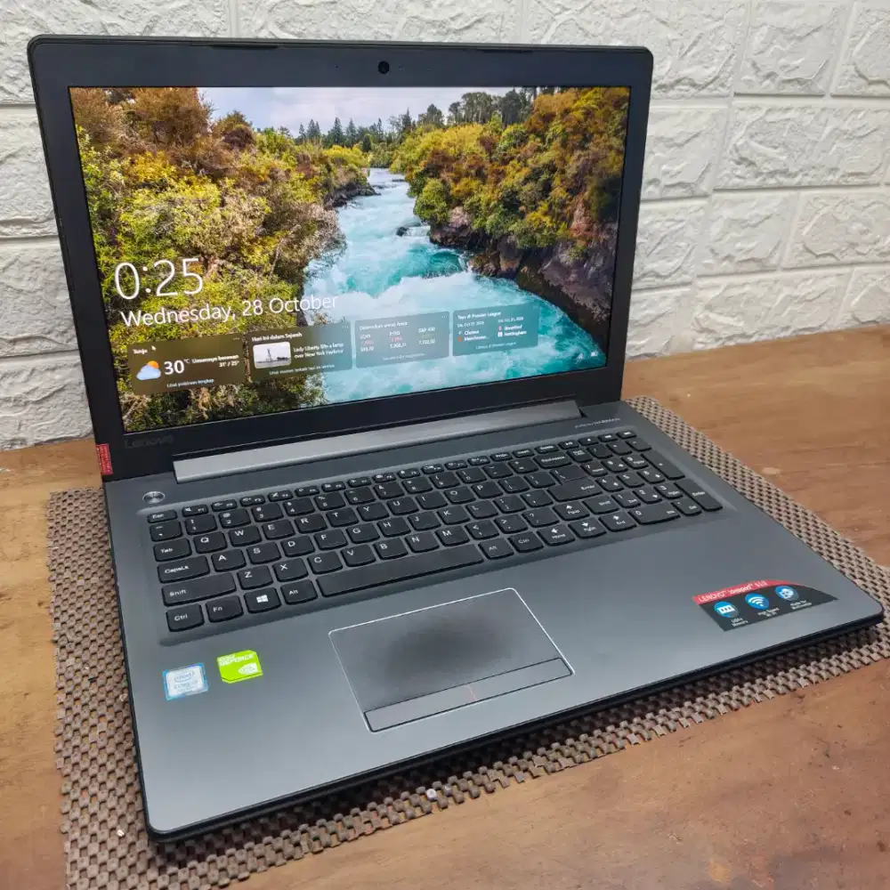 Lenovo ideapad 510 intel Core i7 Gen-7 (8/240gb) 15,6 Inch Spek Design
