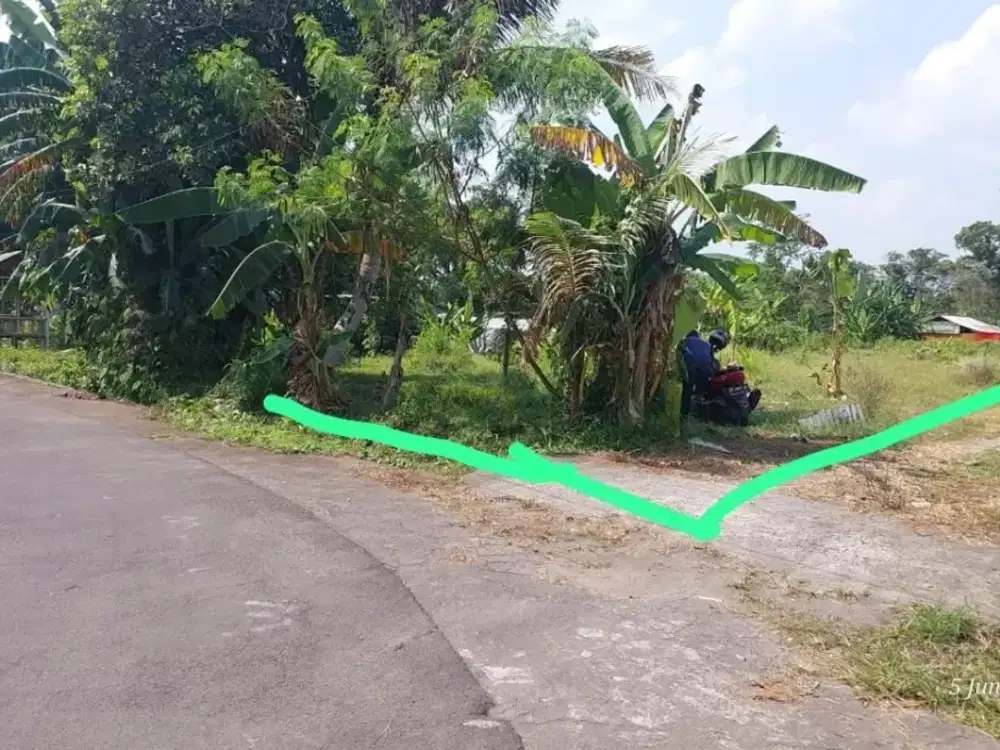 Tanah Hoek di Mlati Sleman, area Cluster - IS