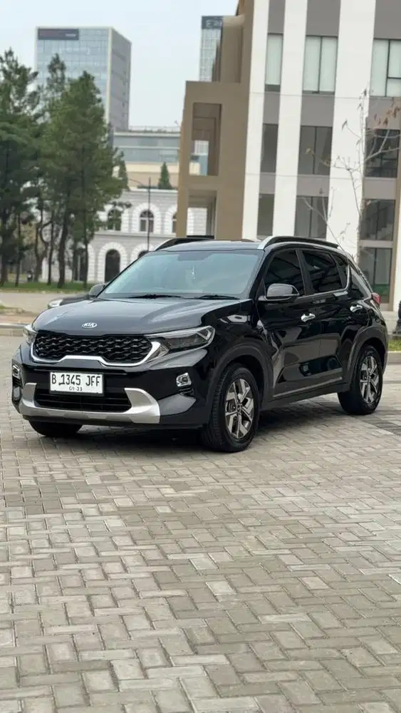KIA SONET PREMIER AT MATIC 2021 HITAM GANJIL FULL SET