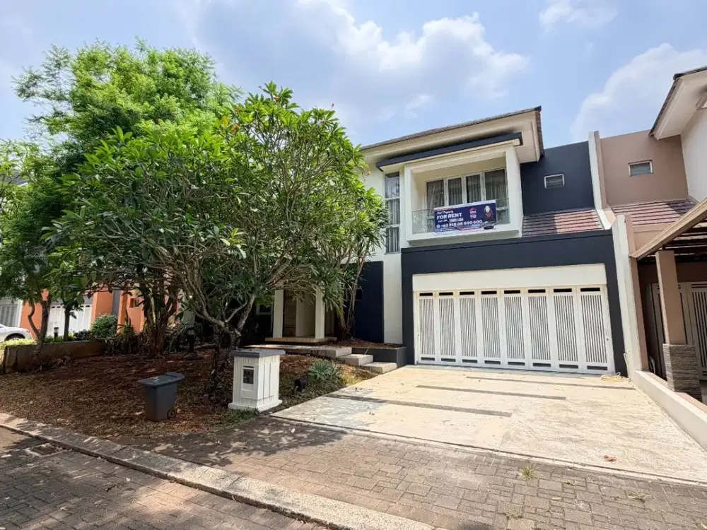 Jarang Ada, Disewakan Rumah De Park Cajuputi BSD City Semifurnish