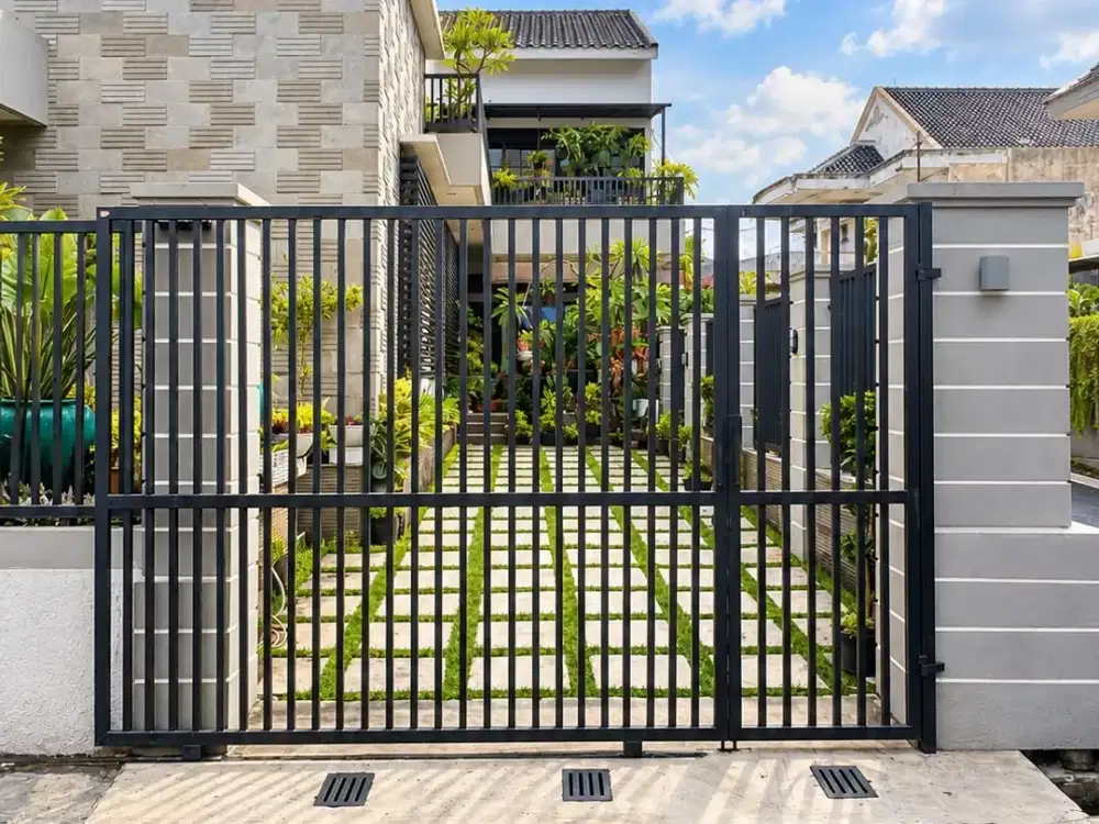 Dijual rumah modern industrial asri lokasi strategis dekat MRT dan jaksel di ciputat 19547 DM,FR
