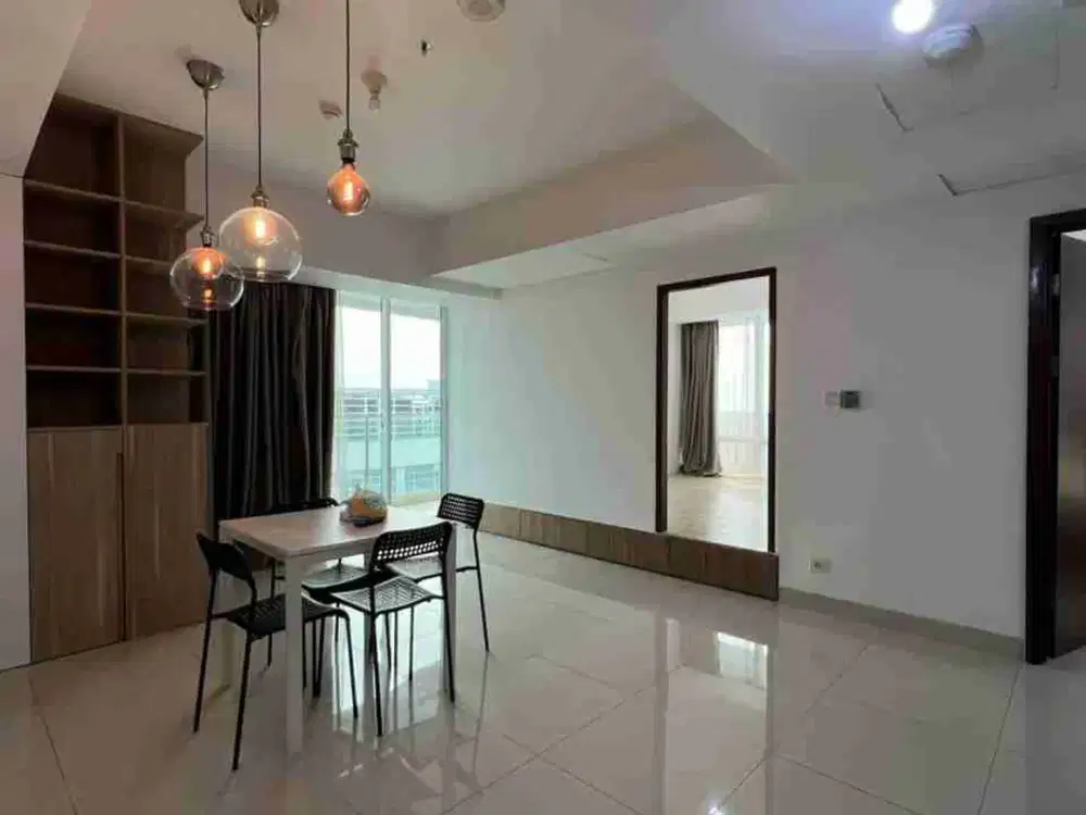 semifurnished tower 3 type 2 bedroom dekat uph dan supermall Karawaci