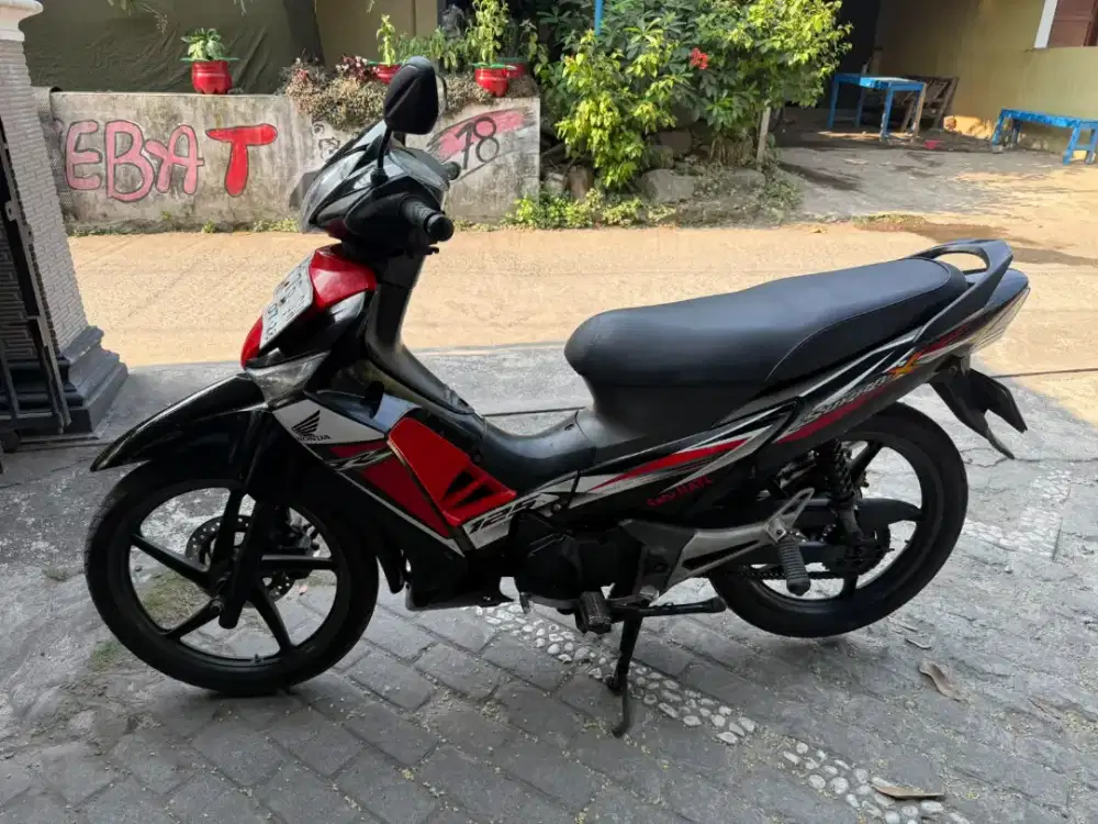 Supra 125 karburator THN 2013 plat AB Wonosari