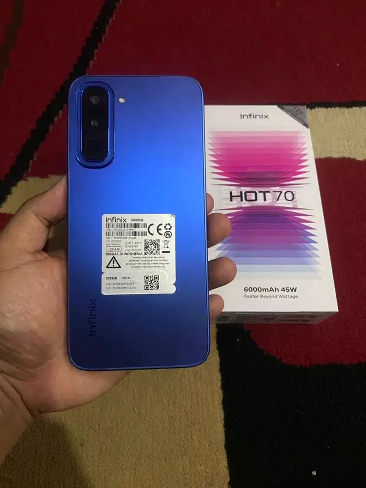 BISMILLAH INFINIX HOT 70 RAM 8/128 FULSET MULUS