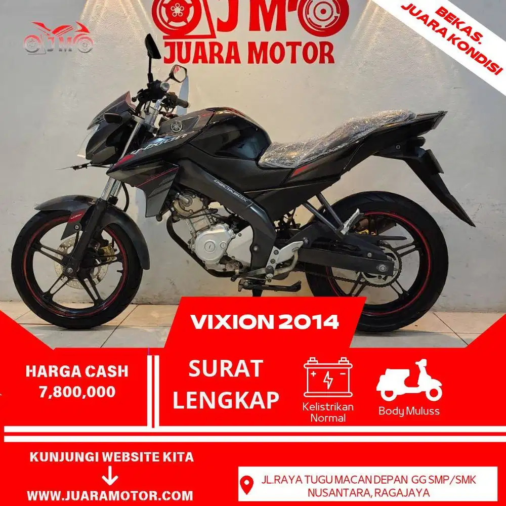 VIXION 2013 SURAT LENGKAP KONDISI TERAWAT TINGGAL PAKAI