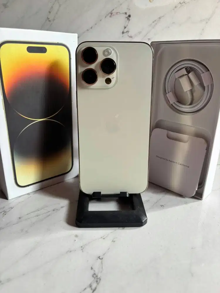 for sale 14 PM fullset -iphone 14 PM -Ram 128 inter -Fullset   -Pemaik