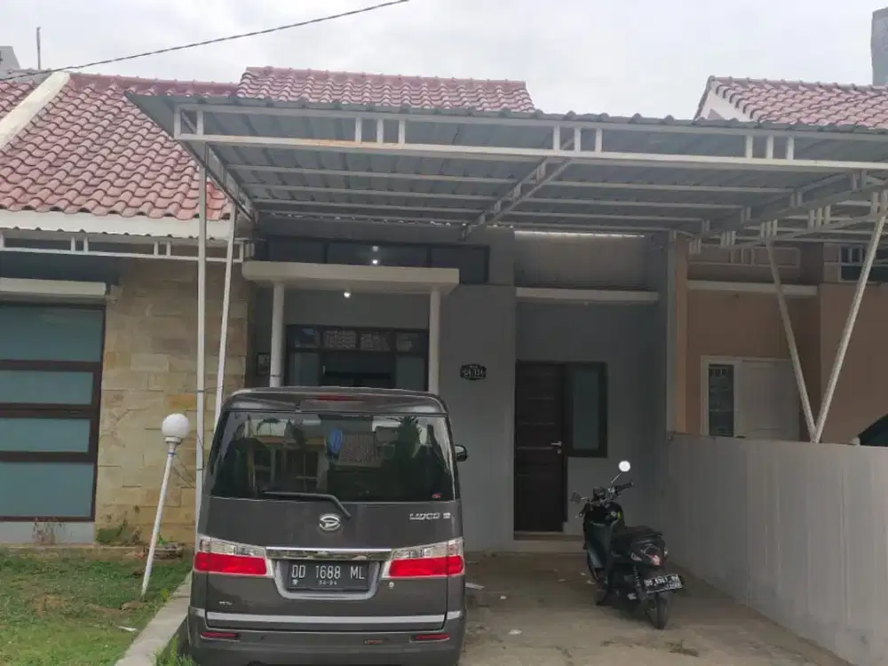 Rumah di Angin Mammiri Residence, Hertasning. 8 X 14. 3 kamar