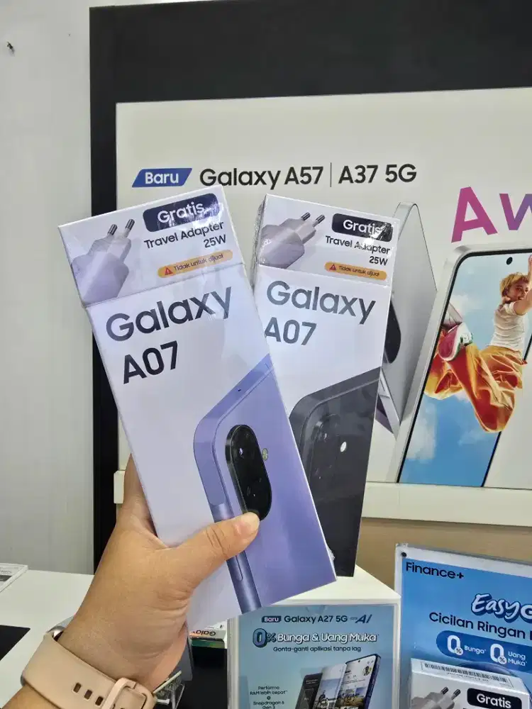 Samsung Galaxy A07 4/64 4/128 Garansi resmi murah