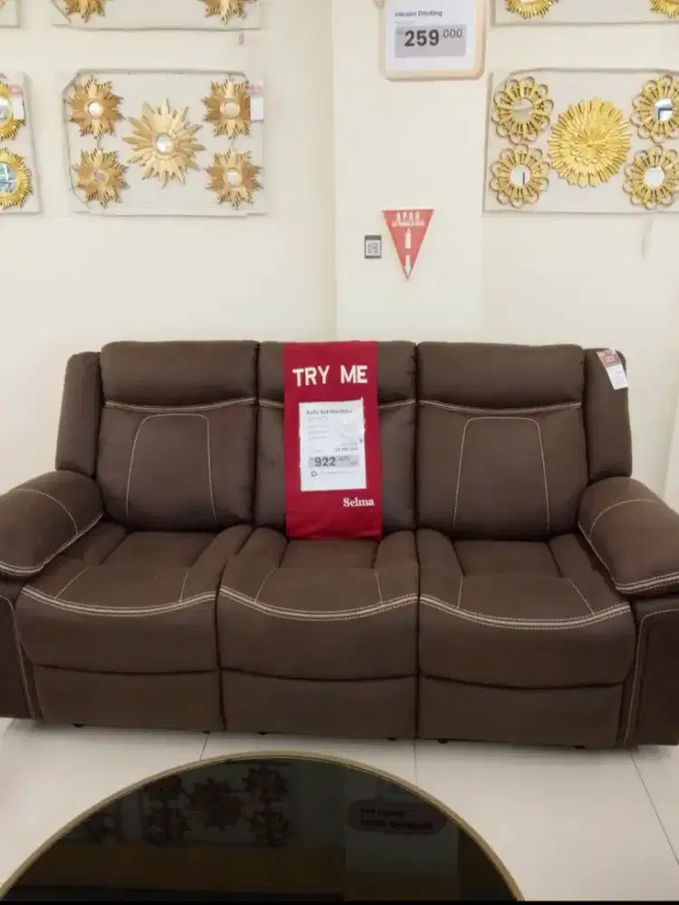 CEPAT HABIS! PROMO BESAR SOFA / SOFA RUANG TAMU / RECLINER SET