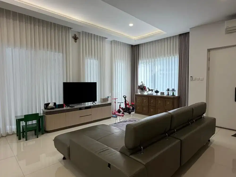 DIJUAL RUMAH MENTENG VILLAGE GADING SERPONG SEMI FURNISHED