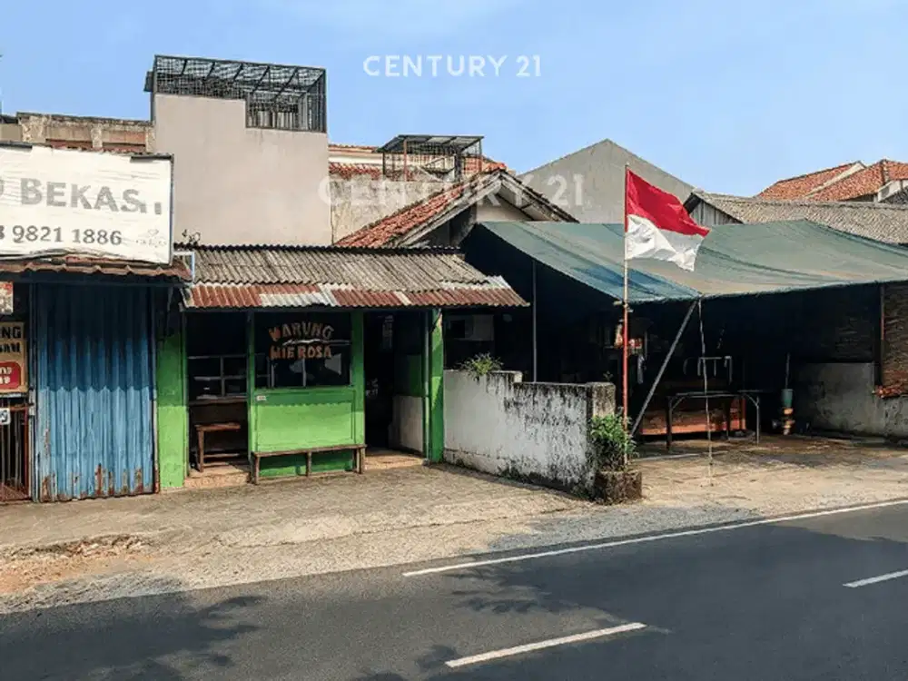 Rumah Dan Ruang Usaha Pinggir Jalan Di Pondok Bambu S9972