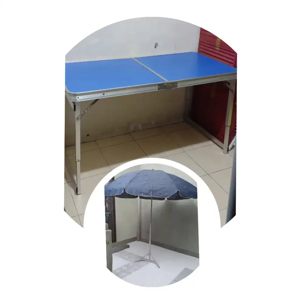 Paket Jualan (Meja+Payung Dengan Tripod)