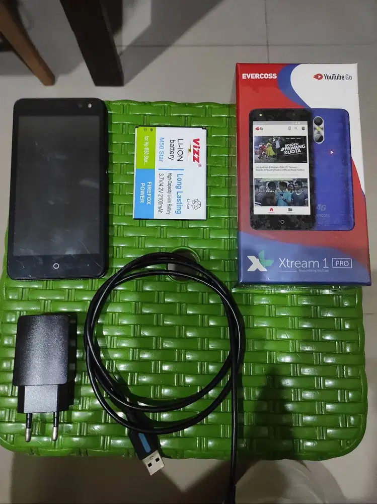 Handphone HP Evercoss M50 Star Xtream 1 Pro 4G