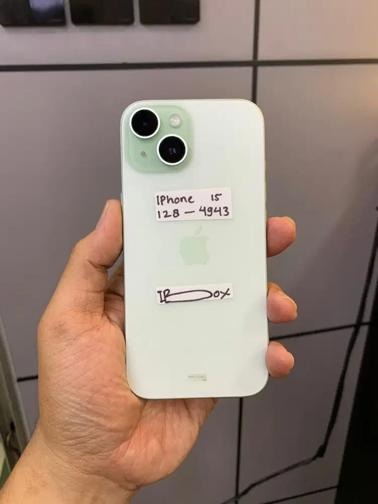 Iphone 15 128 Gb Green Resmi ibox
