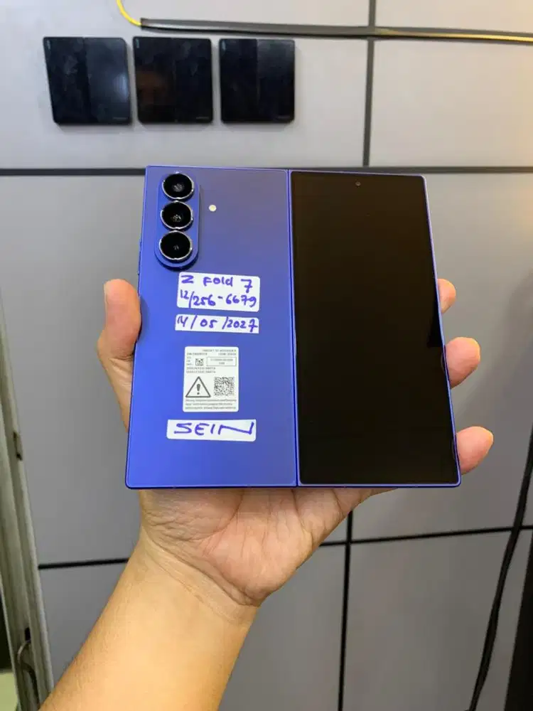 Samsung Zfold 7 12/256 Gb Navy Resmi sein garansi panjang