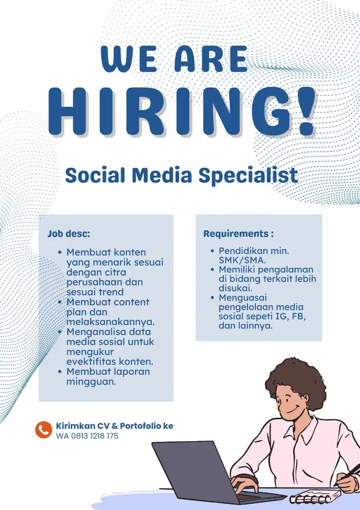 Sales Administrasi, Admin Sosmed