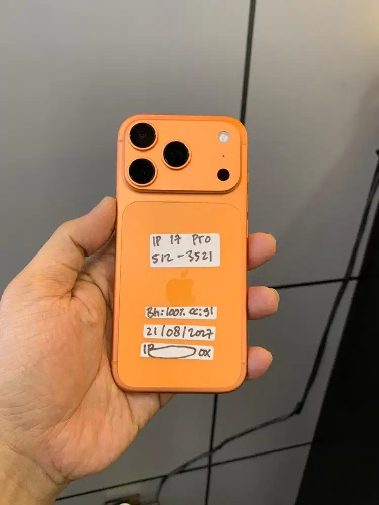 Iphone 17 Pro 512 Gb Cosmic Orange Ibox Masih garansi panjang