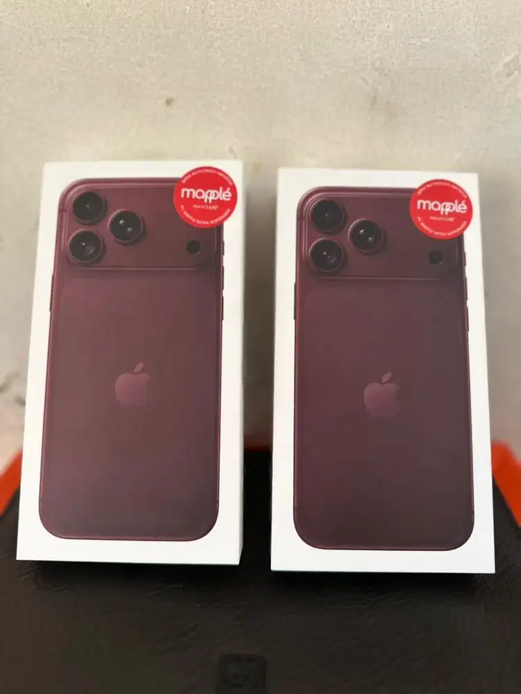 DI JUAL IPHONE 18 PROMAX 512GB BURGUNDY