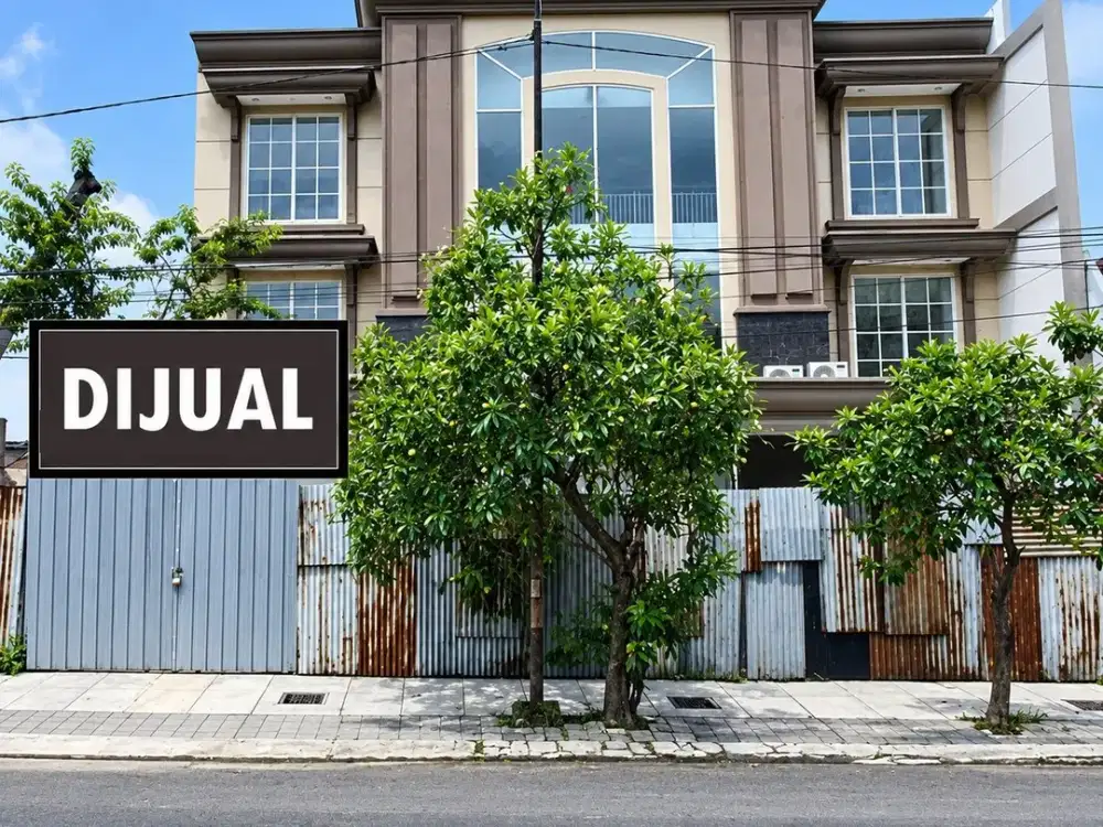 Gedung Kantor Raya Jemursari 3 Lantai Luas 1500 m2 Dekat Rungkut Tenggilis Margorejo A.Yani