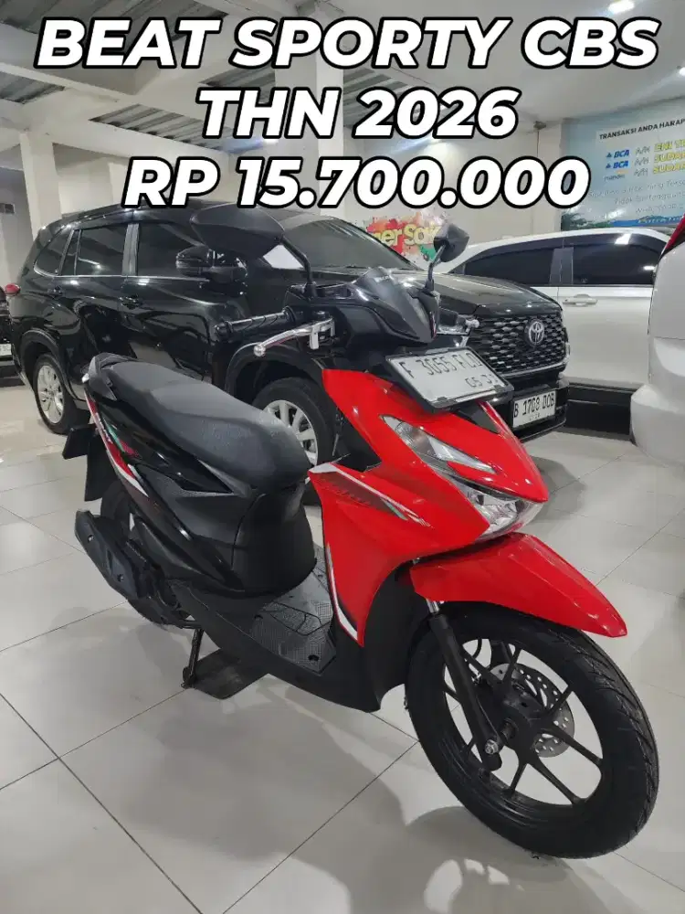 HONDA BEAT SPORTY CBS THN 2026