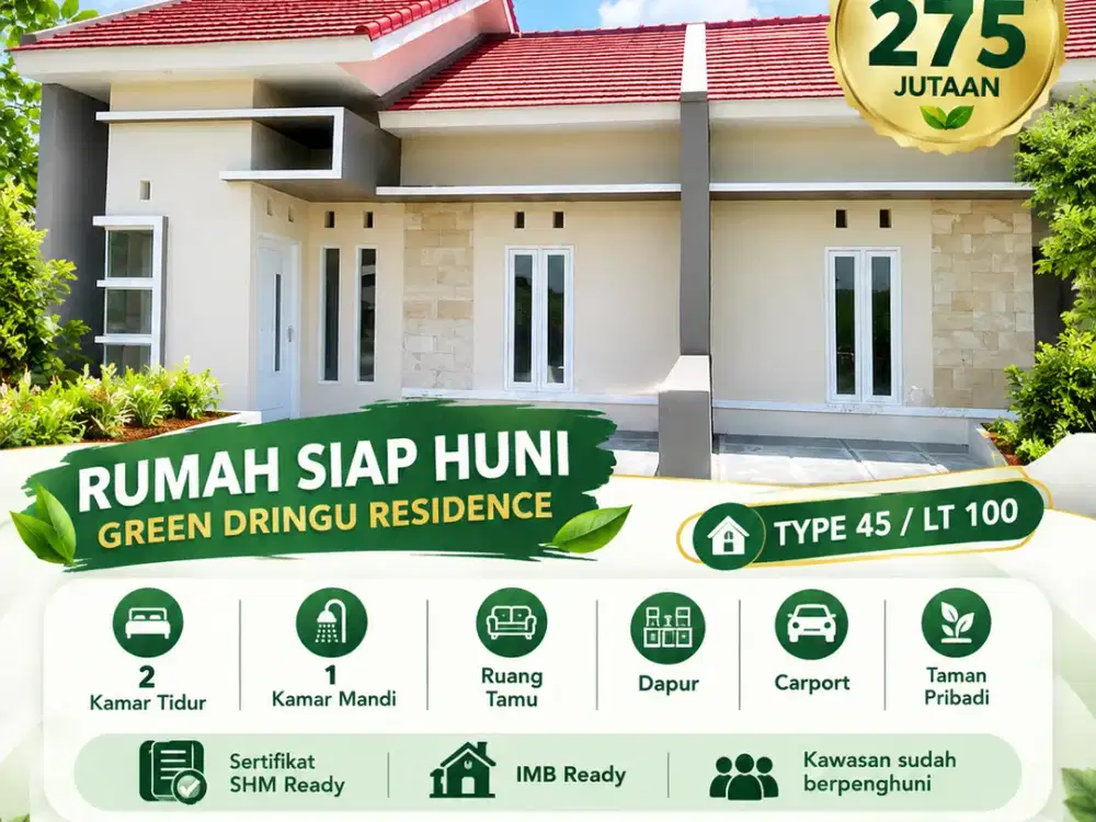 HUNIAN MURAH DI PROBOLINGGO DEKAT RSU WONOLANGAN DEKAT UNIV PANCA MARGA