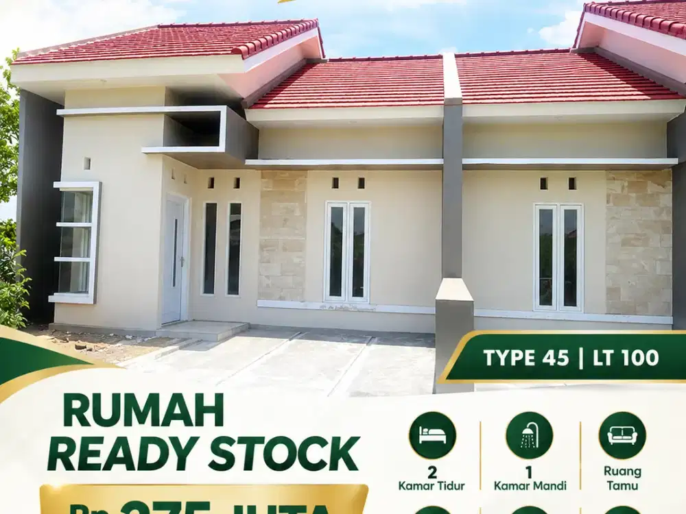 RUMAH SIAP HUNI 275 JUTAAN PROBOLINGGO