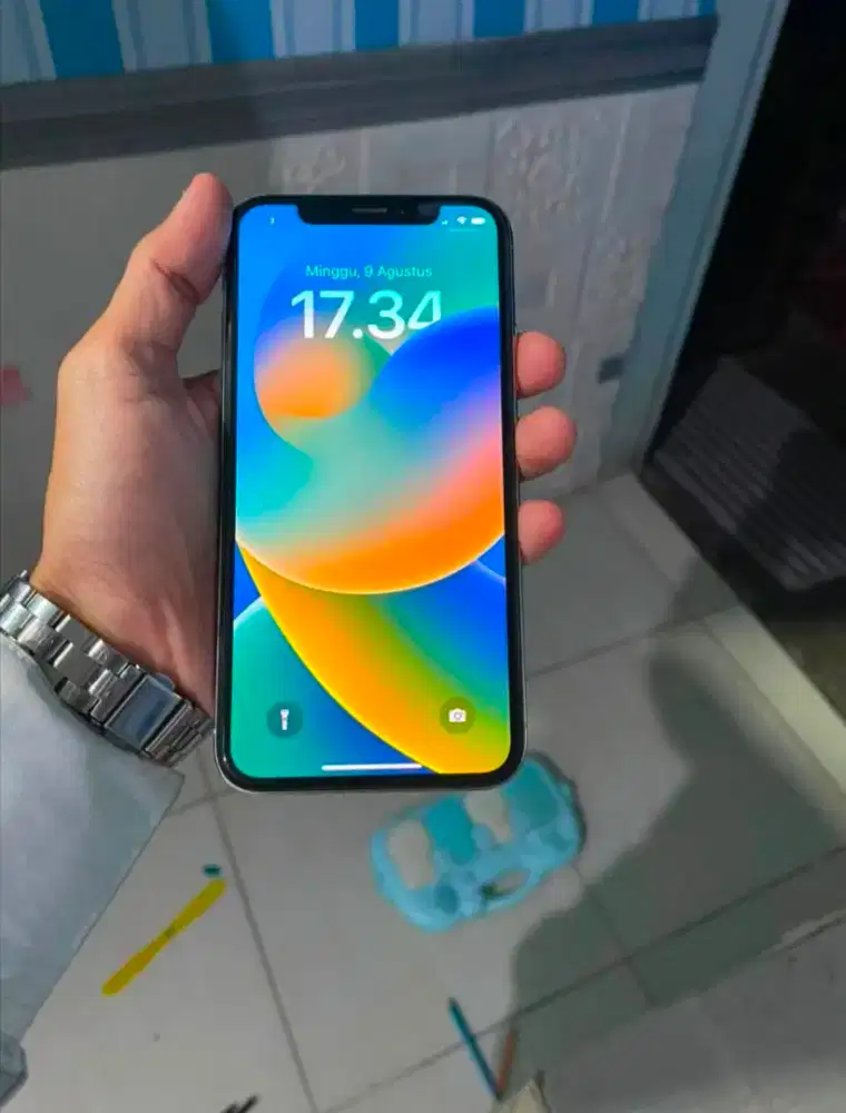 Iphone X 256GB White Mulus Banget Lengkap