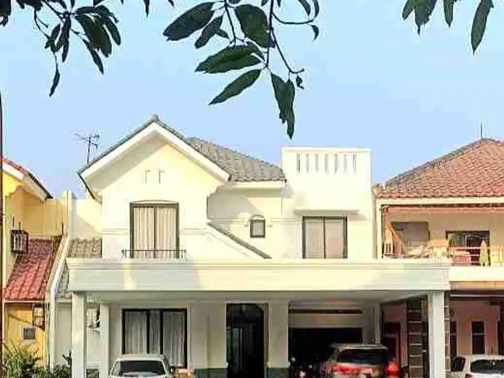 Rumah Modern & Asri 2 Lt Hadap Taman