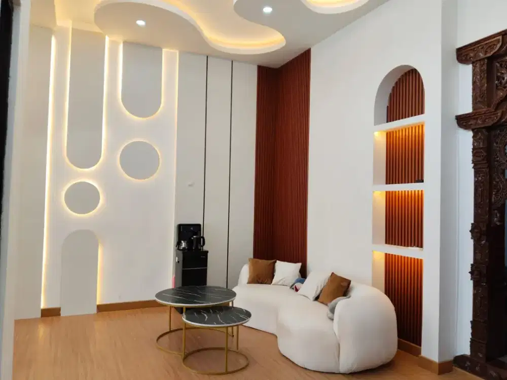 Rumah Semi Furnsihed Modern Baru Renovasi Lokasi Taman Sukodono Sidoarjo