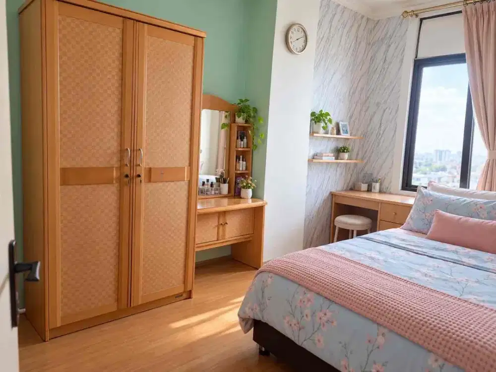Super murah! apartemen metro sunter semifurnish view ke ancol jakarta utara