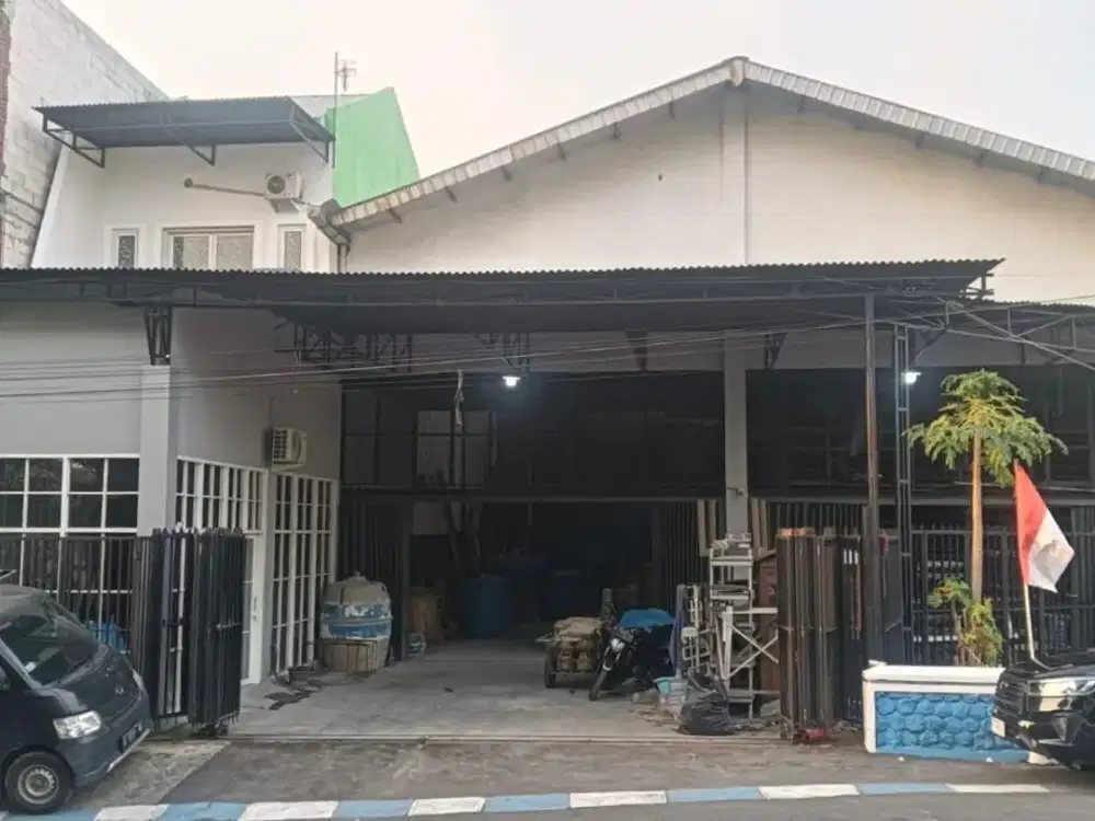 Dijual Via Lelang Gudang Hitung Tanah Murah di Jalan Erlangga Pusat Kota Sidoarjo
