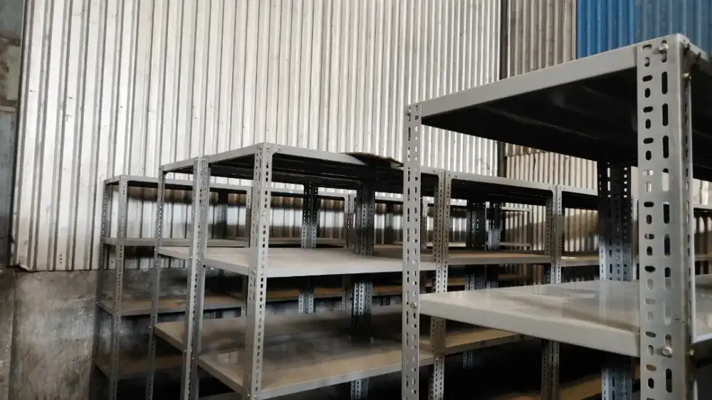 Jual Seken Rak Besi Siku Gudang Serbaguna