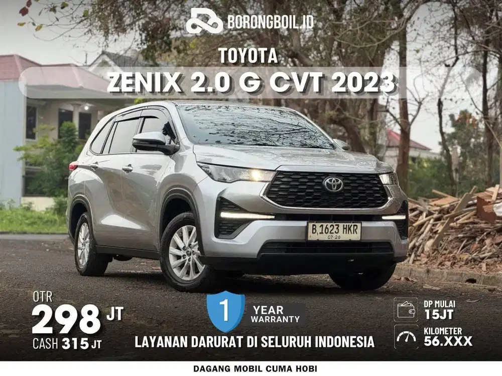 TERMURAH!!ZENIX 2.0 G CVT 2023 SIAP PAKAI